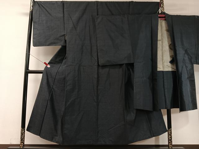平和屋着物●男性 本場大島紬 アンサンブル 80亀甲 総詰め 正絹 逸品 CABD8185vp