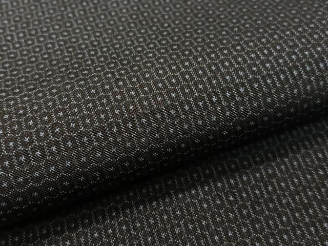 平和屋着物●男性 本場大島紬 アンサンブル 100亀甲 総詰め 正絹 逸品 CABD8187vp