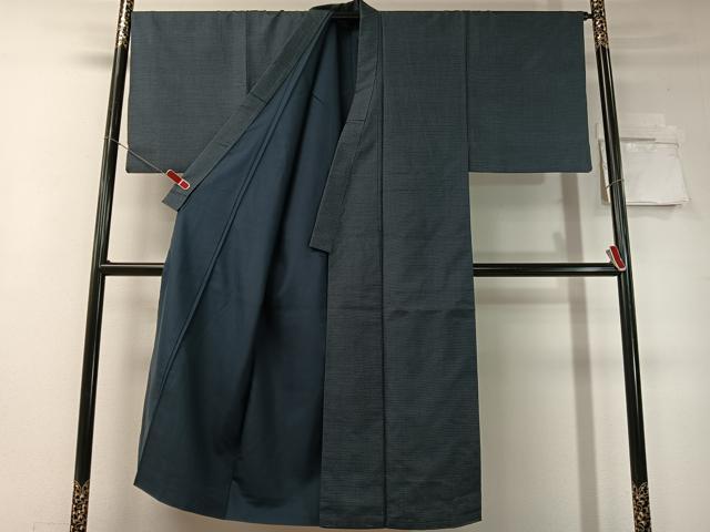 平和屋着物●男性 本場大島紬 アンサンブル 100亀甲 総詰め 正絹 逸品 CABD8190vp