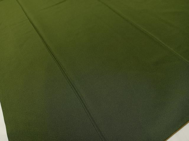 平和屋着物●上質な色無地 仙斉茶色 正絹 逸品 CABD8193vp
