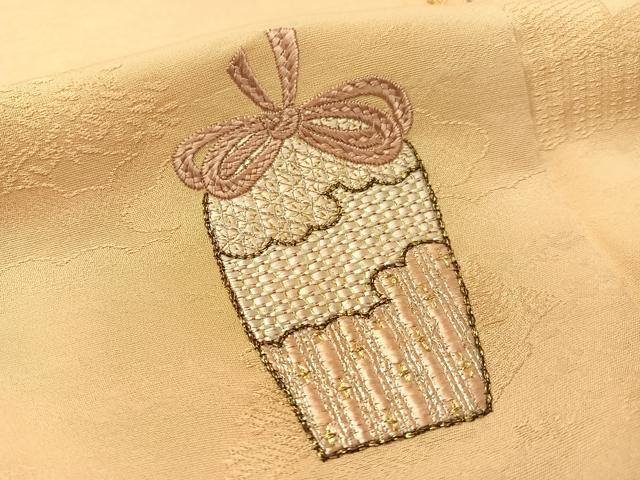 平和屋着物▼訪問着 総刺繍 駒刺繍 楽器 陶器 金銀糸 正絹 逸品 CABD8253vp