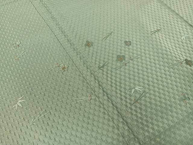 平和屋着物▼豪華色留袖 総刺繍 ふくれ織 松竹梅 金糸 正絹 逸品 CABD8295vp
