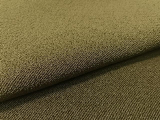 平和屋着物●上質な色無地 媚茶色 正絹 逸品 CABD8326vp