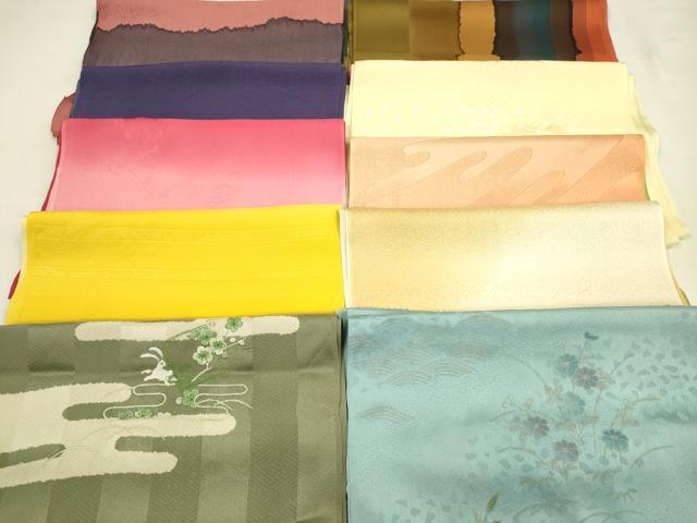 平和屋着物★和装小物 帯揚げ10枚セット 正絹 逸品 CABD8444ju