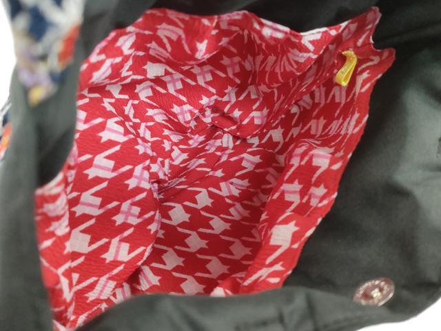 平和屋着物▼和装小物 和装バッグ 縮緬バッグまとめて3点 ハンドバッグ 舞桜 麻の葉 逸品 CABD8510ju