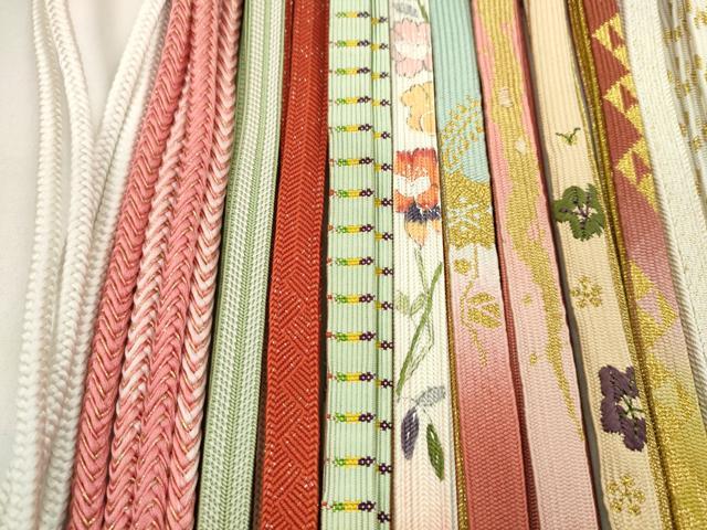 平和屋着物●和装小物 帯締め20本セット 高麗組 畝打組 唐組 小田巻き 金糸 長尺あり 未使用あり 逸品 CABD8694ju