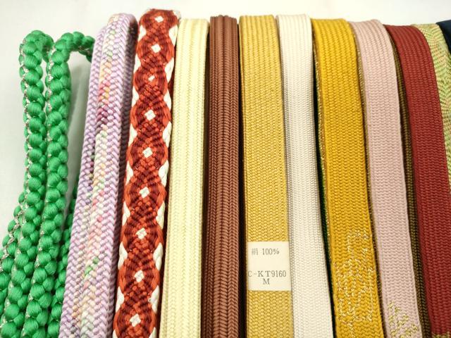 平和屋着物●和装小物 帯締め20本セット 高麗組 唐組 丸組 礼装用 金糸 未使用あり 逸品 CABD8701ju