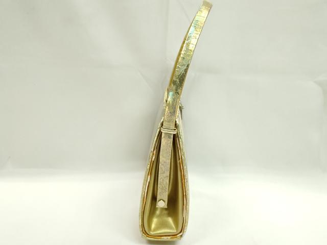 平和屋着物▼和装小物 和装バッグ ハンドバッグ 金鷲本舗謹製 KINWASHI 金彩 逸品 CABD8757ju