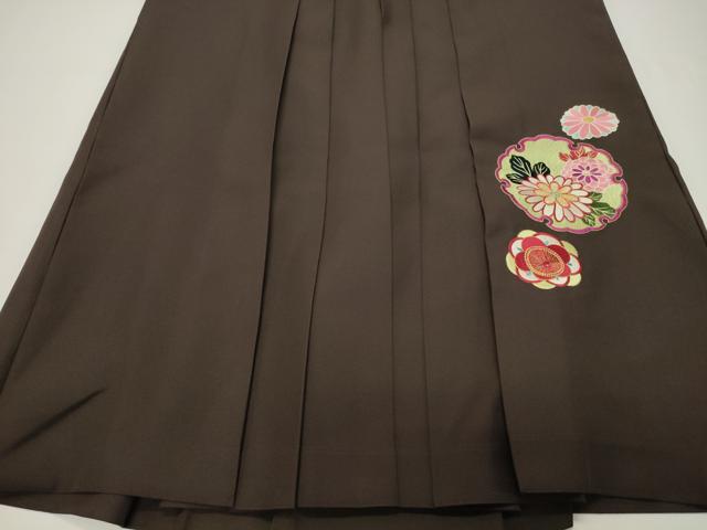 平和屋着物●女性 行灯袴 総刺繍 雪輪花文 金糸 洗える着物 CABD8801gh