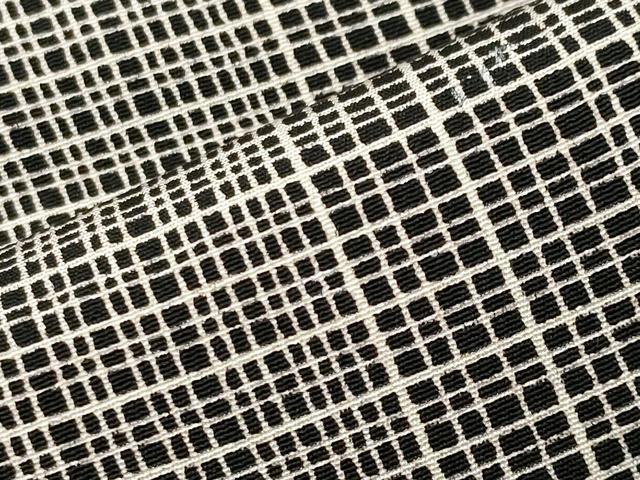 平和屋着物●訪問着 江戸小紋 作家物 吉祥文 黒地 正絹 逸品 未使用 CABD8843gh