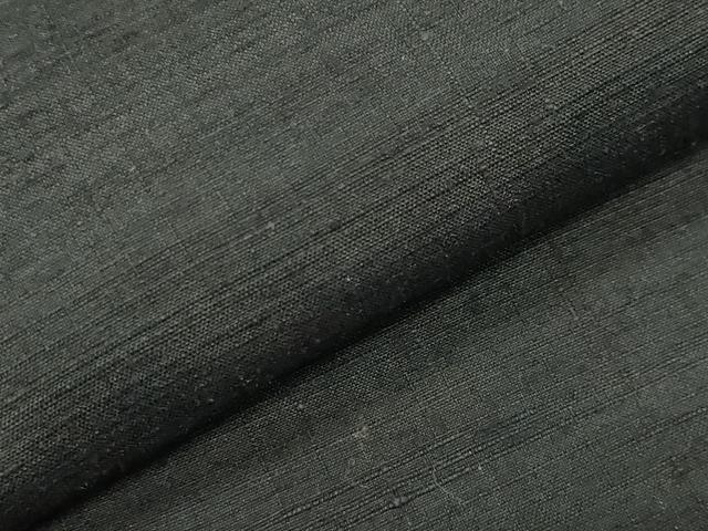 平和屋着物●男性 紬 アンサンブル 色無地 蝋色 正絹 逸品 未使用 CABD8892gh