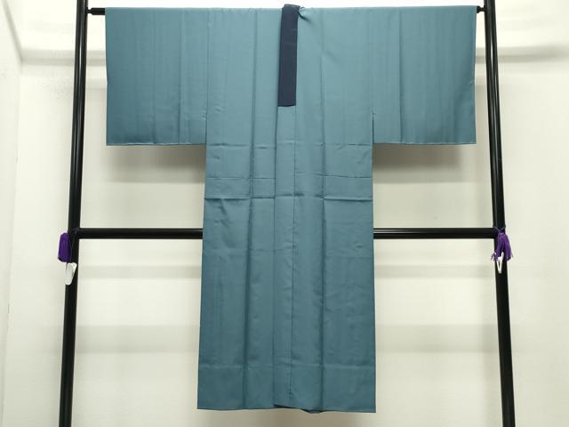 平和屋着物●男性 長襦袢 無双仕立て 風景文 暈し染め 金彩 洗える着物 CABD8945gh