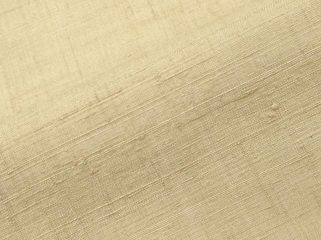 平和屋着物●結城紬 蒸栗色 正絹 逸品 CABD8988gh