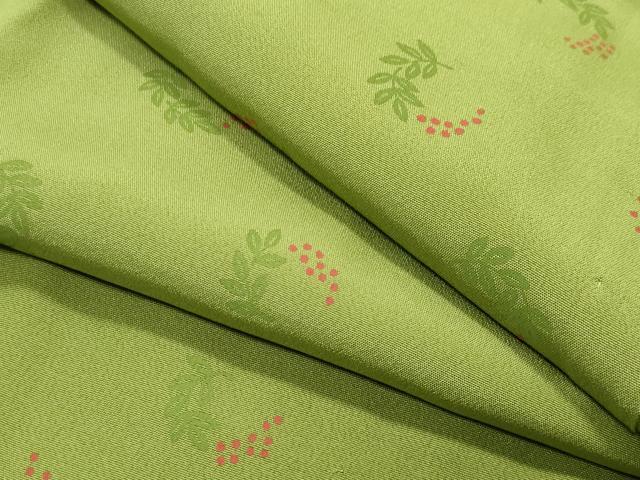 平和屋着物●長襦袢 無双仕立て 南天文 正絹 逸品 CABD8994gh