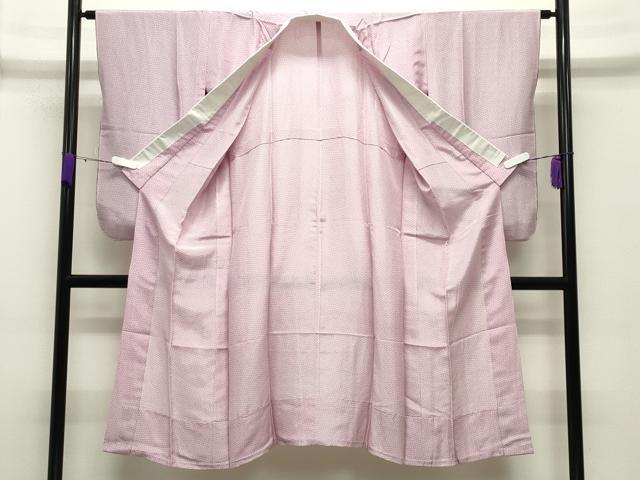 平和屋着物●長襦袢 無双仕立て 舞花文 正絹 逸品 CABD8995gh