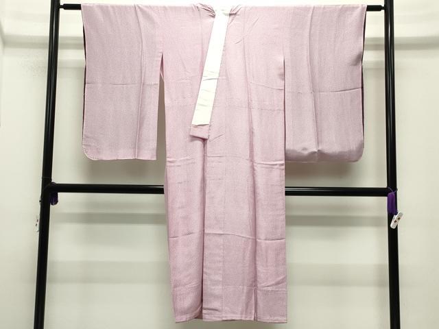 平和屋着物●長襦袢 無双仕立て 舞花文 正絹 逸品 CABD8995gh