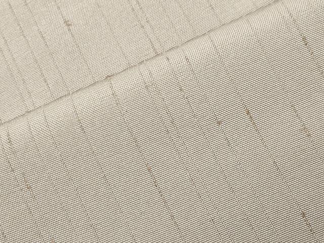 平和屋着物●信州ぜんまい紬 潤色 証紙付き 正絹 逸品 未使用 CABD9017gh