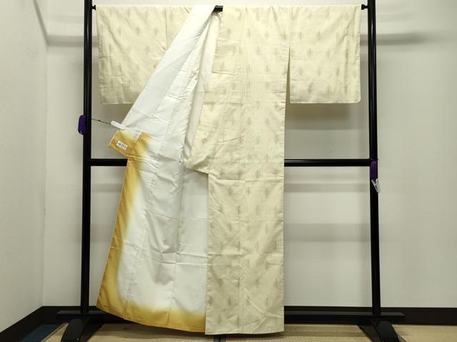 平和屋着物●上質な紬 吉祥文 やまと誂製 正絹 逸品 未使用 CABD9078gh