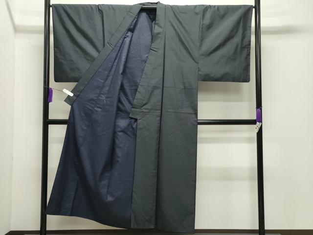 平和屋着物●男性 本場大島紬 アンサンブル・長襦袢セット 80亀甲 総詰め 正絹 逸品 CABD9087gh