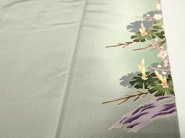平和屋着物●本加賀友禅作家 小田美知代 色留袖 有明海 暈し染め 正絹 逸品 CABD9128gh