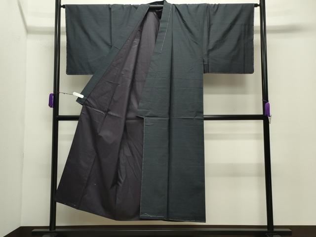 平和屋着物●男性 本場大島紬 アンサンブル 80亀甲 総詰め 正絹 逸品 未使用 CABD9167gh