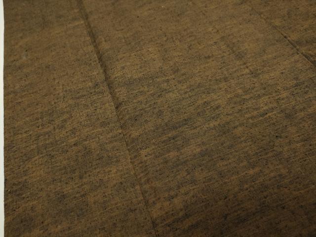 平和屋着物●男性 紬 アンサンブル・長襦袢セット 霞文 正絹 逸品 CABD9180gh