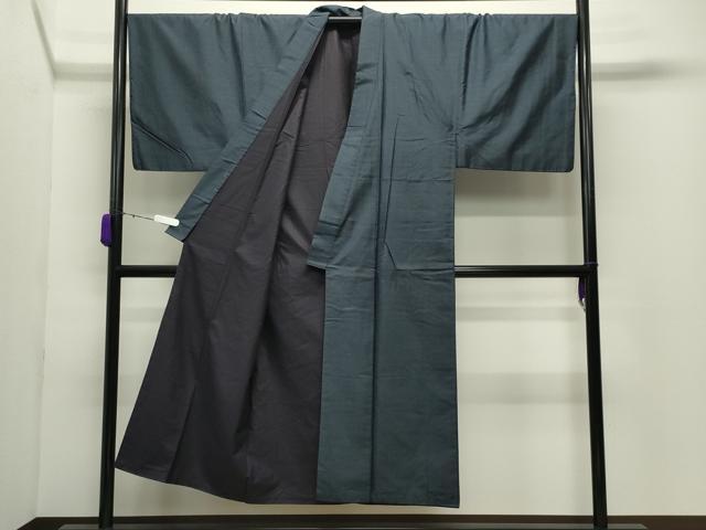 平和屋着物●男性 本場大島紬 アンサンブル 100亀甲 総詰め 正絹 逸品 CABD9205gh