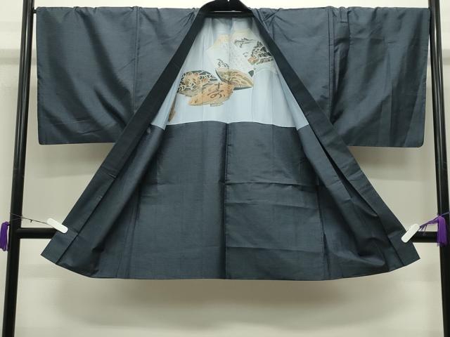 平和屋着物●男性 本場大島紬 アンサンブル 100亀甲 総詰め 正絹 逸品 CABD9205gh
