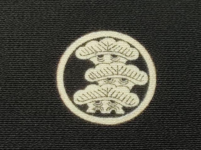 平和屋着物●本加賀友禅作家 百貫華峰 黒留袖 草花文 暈し染め 正絹 逸品 CABD9226gh