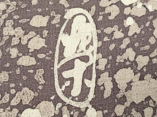 平和屋着物●訪問着 紬地 ろうけつ染 作家物 吉祥文 正絹 逸品 CABD9247gh