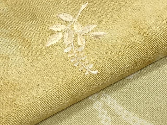 平和屋着物●中国三大刺繍 スワトウ刺繍 訪問着 駒刺繍 辻が花 絞り 金糸 正絹 逸品 未使用 CABD9282gh