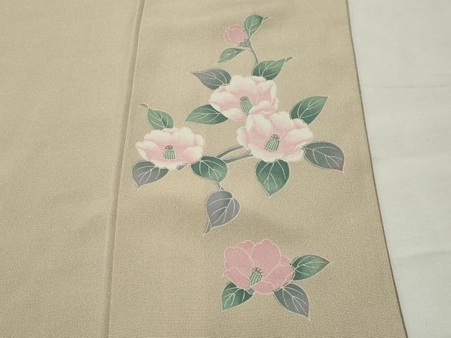 平和屋着物●訪問着 草花文 暈し染め 金彩 正絹 逸品 未使用 CABD9284gh