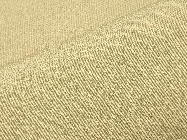 平和屋着物●上質な色無地 蒸栗色 正絹 逸品 CABD9298gh