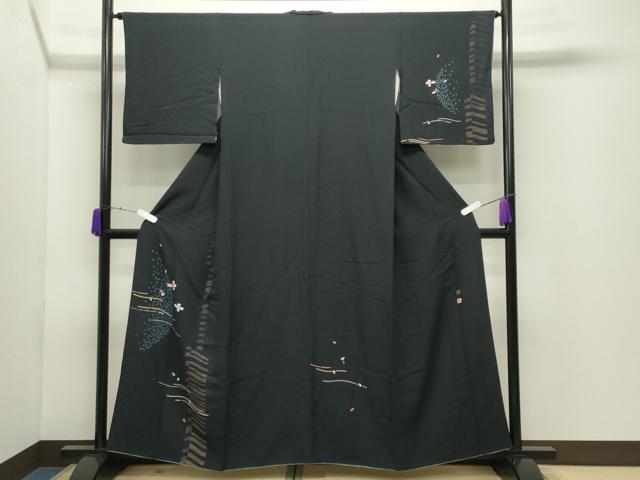平和屋着物●訪問着　作家物　行儀　黒地　正絹　逸品　DABB0645ud 楽天市場】平和屋 訪問着の通販