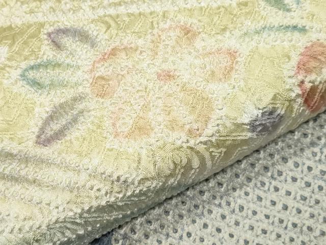 平和屋着物●訪問着 総絞り 流水花文 暈し染め 正絹 逸品 CABD9302gh