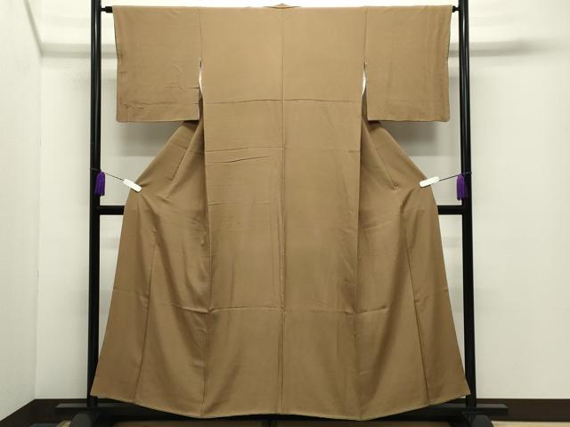 平和屋着物●小紋師 黒岩秀硯 江戸小紋 角通し 正絹 逸品 CABD9329gh