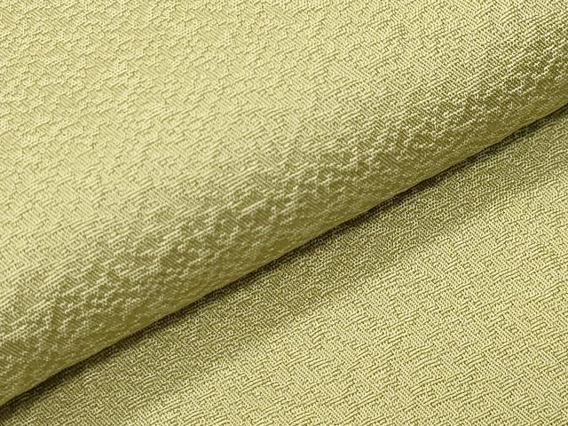 平和屋着物●上質な色無地 紋意匠 枯草色 正絹 逸品 未使用 CABD9382gh