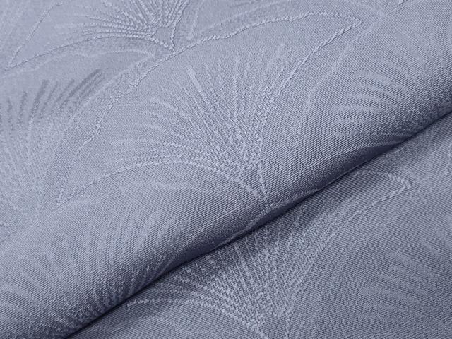平和屋着物●無地絵羽訪問着 青海波地紋 藤納戸色 正絹 逸品 未使用 CABD9391gh