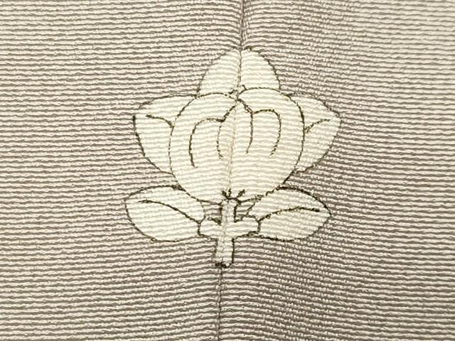 平和屋着物●訪問着 駒刺繍 竹屋町刺繍 箔散らし舞花文 暈し染め 金糸 正絹 逸品 CABD9399gh