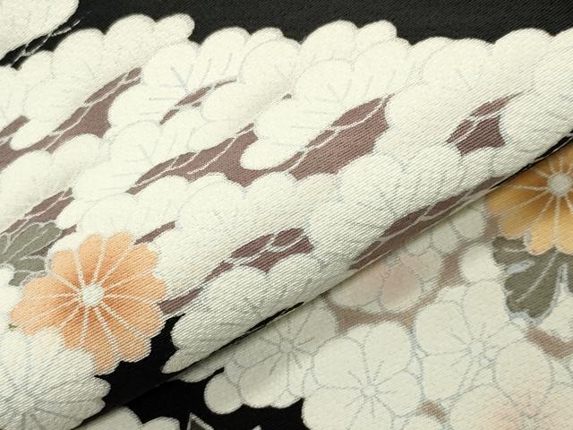 平和屋着物●豪華黒留袖 駒刺繍 梅松花文 金銀彩 鈴乃屋扱い 正絹 逸品 CABD9418gh