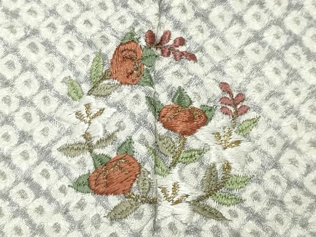 平和屋着物●豪華色留袖 総絞り 刺繍 菱貝桶花文 暈し染め 金糸 ロング丈 正絹 逸品 未使用 CABD9475gh