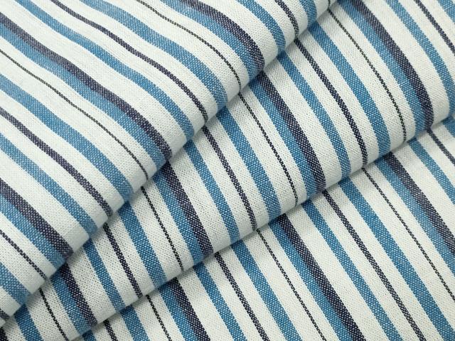 平和屋着物∴夏物 男性 浴衣 縞 綿 逸品 CABD9512gh