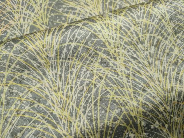 平和屋着物■上質な小紋 草木文 正絹 逸品 CABD9636ze