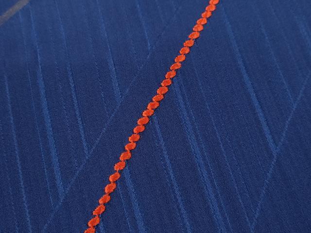 平和屋着物■訪問着 刺繍 斜線文 金彩 正絹 逸品 CABD9696ze