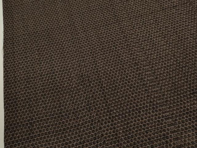 平和屋着物■男性 紬 亀甲文 正絹 逸品 CABD9733ze