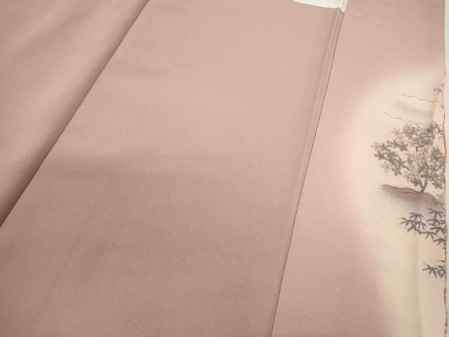 平和屋着物■豪華色留袖 風景草花文 暈し染め 金彩 正絹 逸品 CABD9954ze