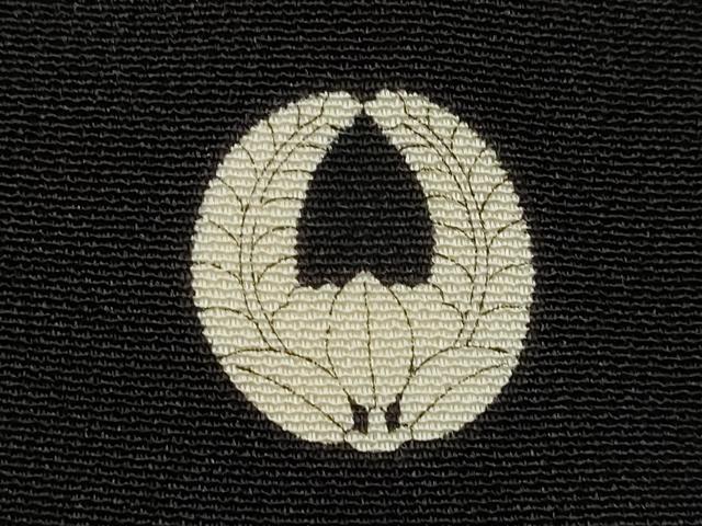 平和屋着物■豪華黒留袖 刺繍 尾長鳥草花紐文 暈し染め 金彩 正絹 逸品 CABD9984ze