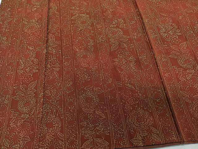 平和屋着物■上質な小紋 花間道 正絹 逸品 CABE0459xi