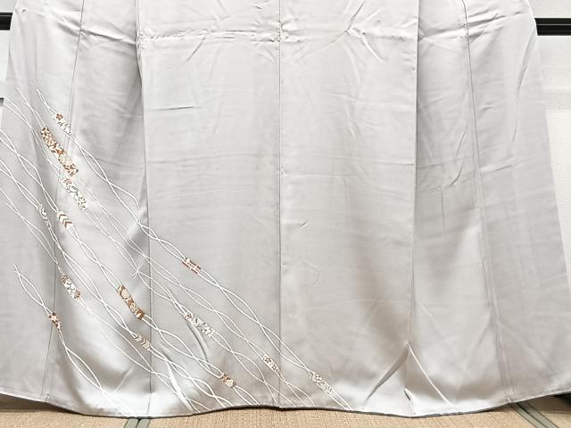 平和屋着物■訪問着 更紗花文 金彩 正絹 逸品 CABE0620xi