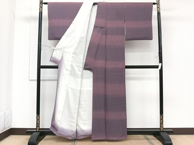 平和屋着物■訪問着 横段花文 正絹 逸品 CABE0675xi